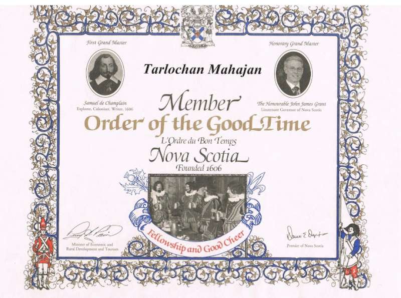 Order Of the Good Time